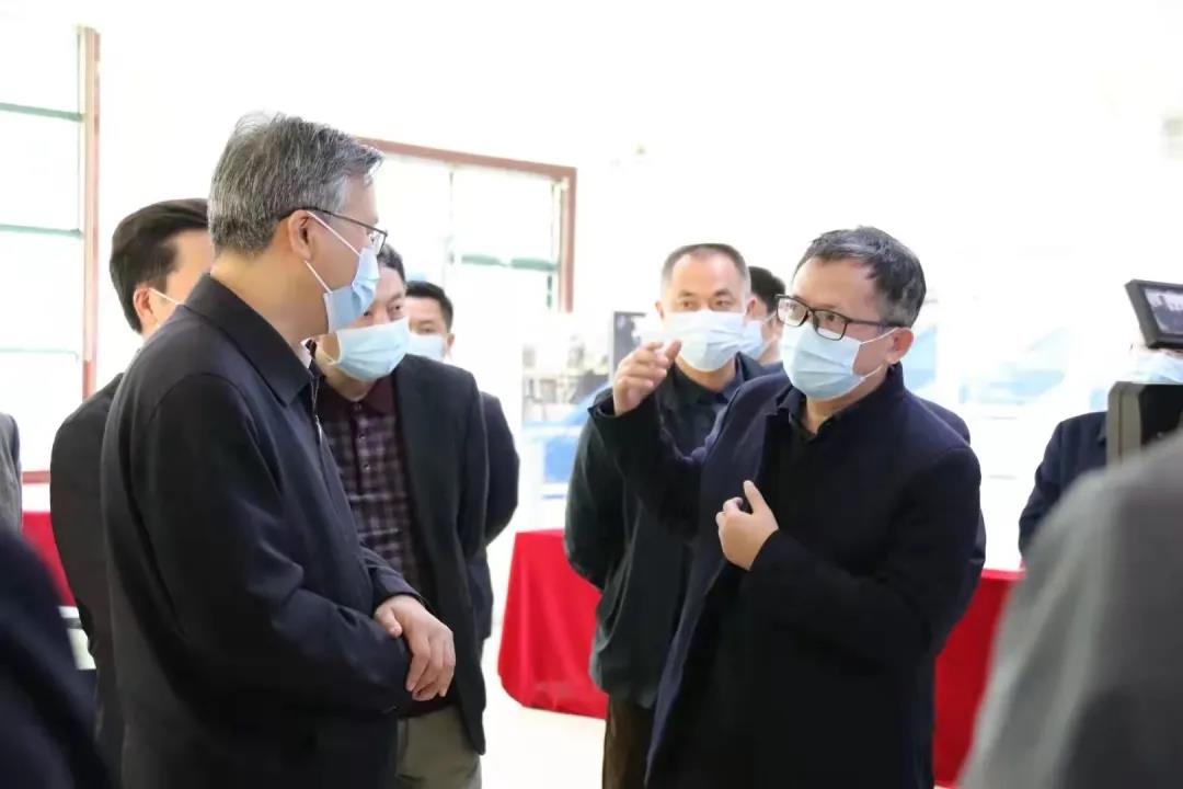 湖南省委常委、政法委書記李殿勛一行蒞臨千盟智能考察